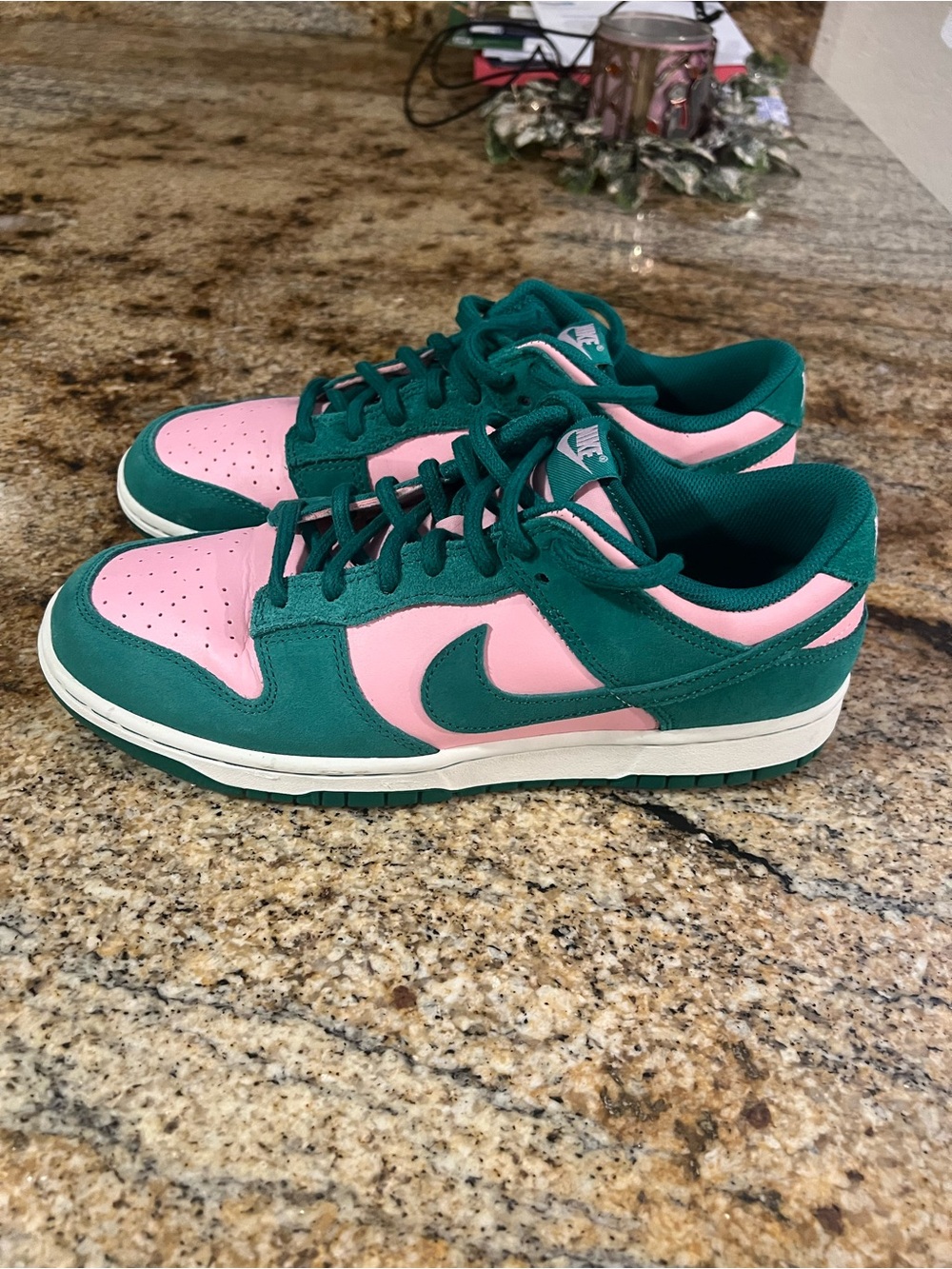 Nike Women’s Low-Top Sneakers in Pink and Teal
